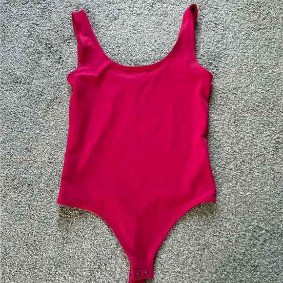 Express Tops - Express Women's Pink Bodysuit